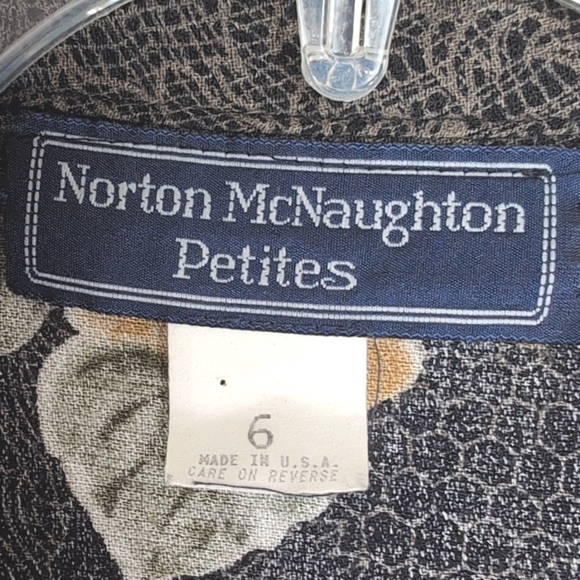 Norton McNaughton Open Front Jacket - Lightweight - Size 6 - Picture 2 of 4